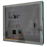 Specchio LED Quadrato | Controllo tramite interruttore a muro | Luce bianca neutra - Reyze Serie Official Modello 4